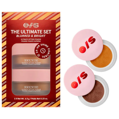 Ultimate Blurring Setting Powder Blurred & Bright Travel Duo