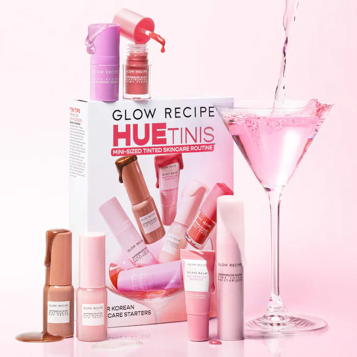Huetinis Mini Tinted Skincare Set