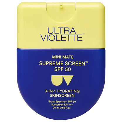 Supreme Screen SPF 50 Facial Sunscreen Moisturizer and Primer