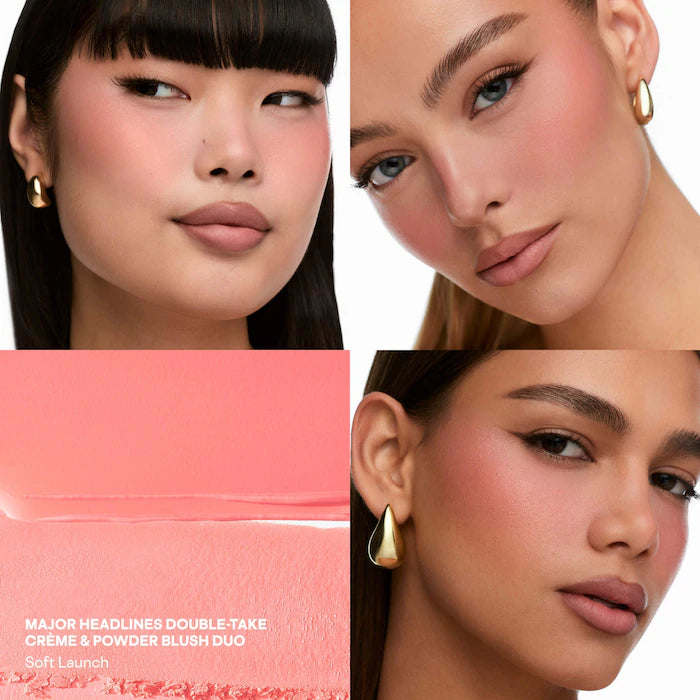 Major Headlines Double-Take Crème & Powder Blush Duo