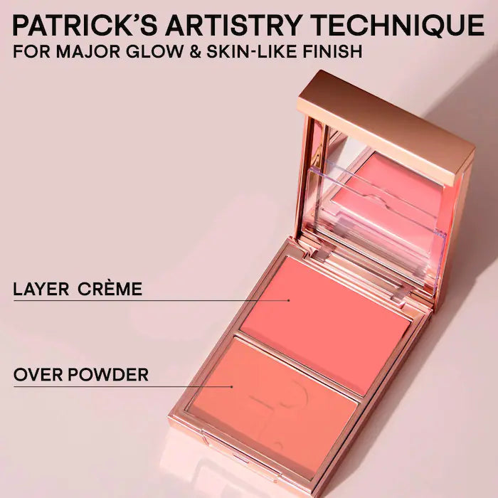 Major Headlines Double-Take Crème & Powder Blush Duo