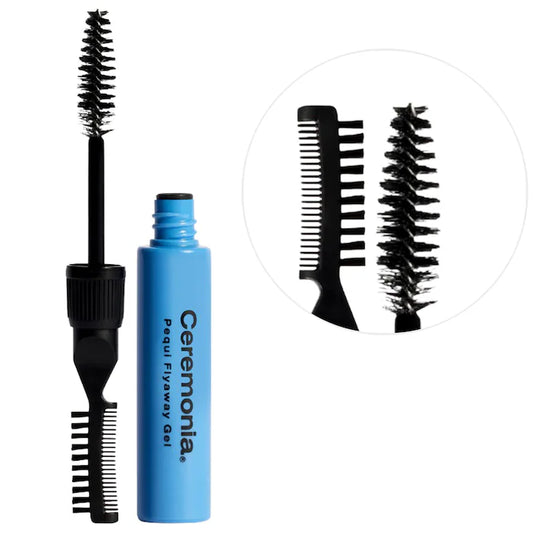 Pequi Flyaway Hair Styling Gel with Mascara Wand