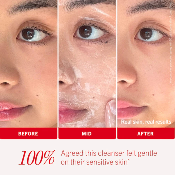 Ultra Gentle Pure Skin Cream-to-Foam Face Cleanser with Colloidal Oatmeal + Glycerin