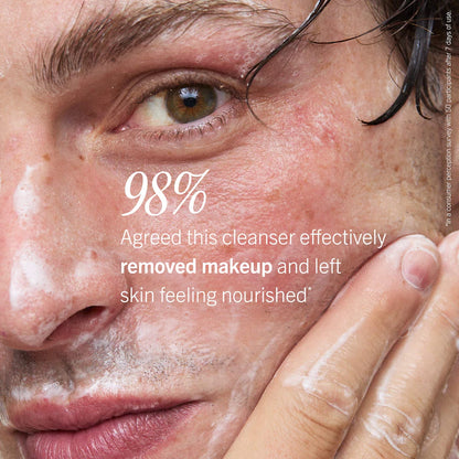 Ultra Gentle Pure Skin Cream-to-Foam Face Cleanser with Colloidal Oatmeal + Glycerin