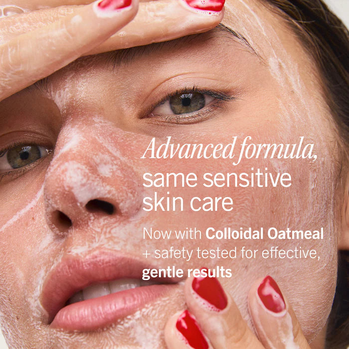 Ultra Gentle Pure Skin Cream-to-Foam Face Cleanser with Colloidal Oatmeal + Glycerin