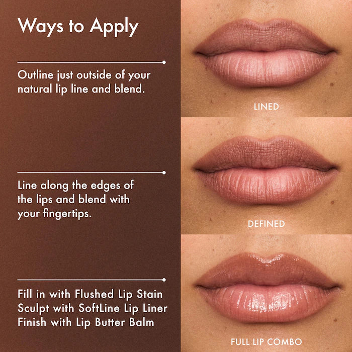 SoftLine Lip Liner Long-Lasting Lip Pencil