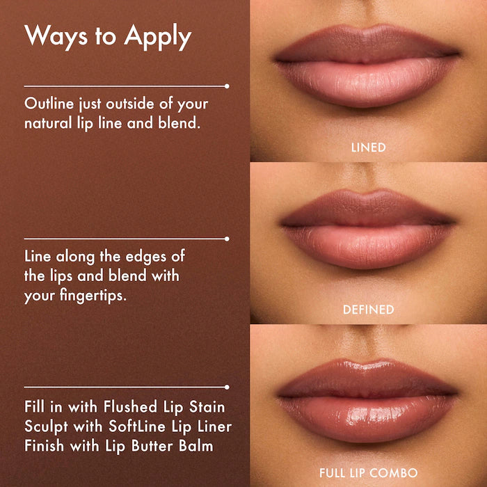 SoftLine Lip Liner Long-Lasting Lip Pencil