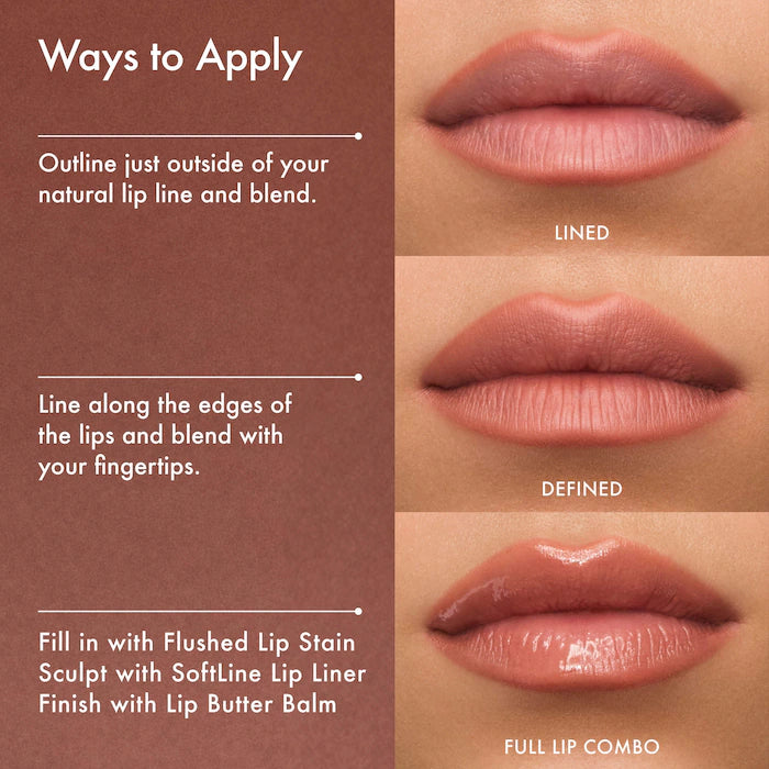 SoftLine Lip Liner Long-Lasting Lip Pencil