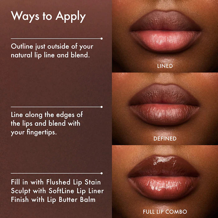 SoftLine Lip Liner Long-Lasting Lip Pencil