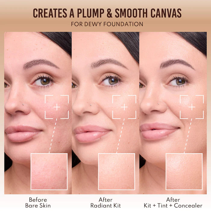 Mini Yummy Skin Glow Finish Skin Prep Essential Kit