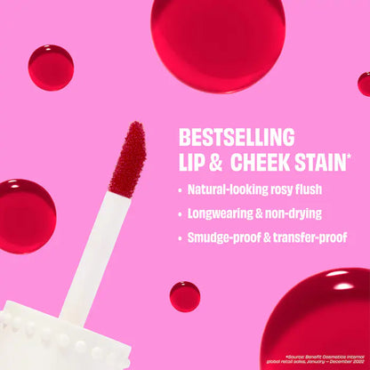 Benetint Bliss Liquid Lip + Cheek Blush Stain Duo Makeup Gift Set