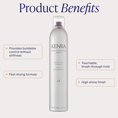 Perfect Medium Hold Hairspray 13