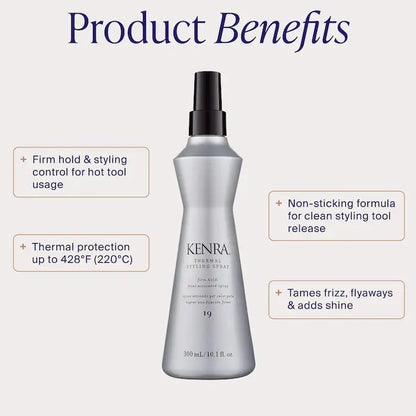 Thermal Styling Spray 19 with Heat Protectant