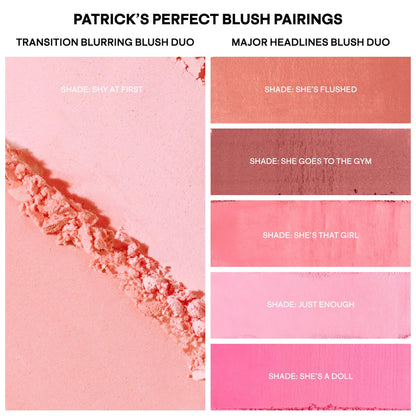 Transition Blurring Under Eye Blush Duo