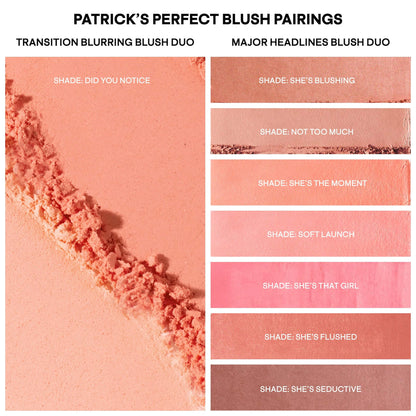 Transition Blurring Under Eye Blush Duo