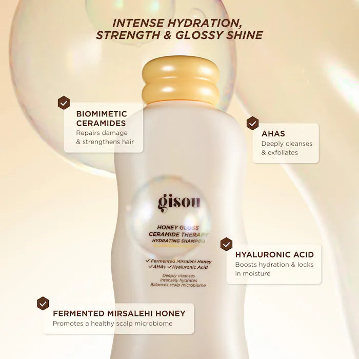 Honey Gloss Ceramide Therapy Hydrating Shampoo & Conditioner Duo