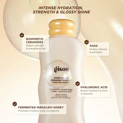 Honey Gloss Ceramide Therapy Hydrating Shampoo & Conditioner Duo