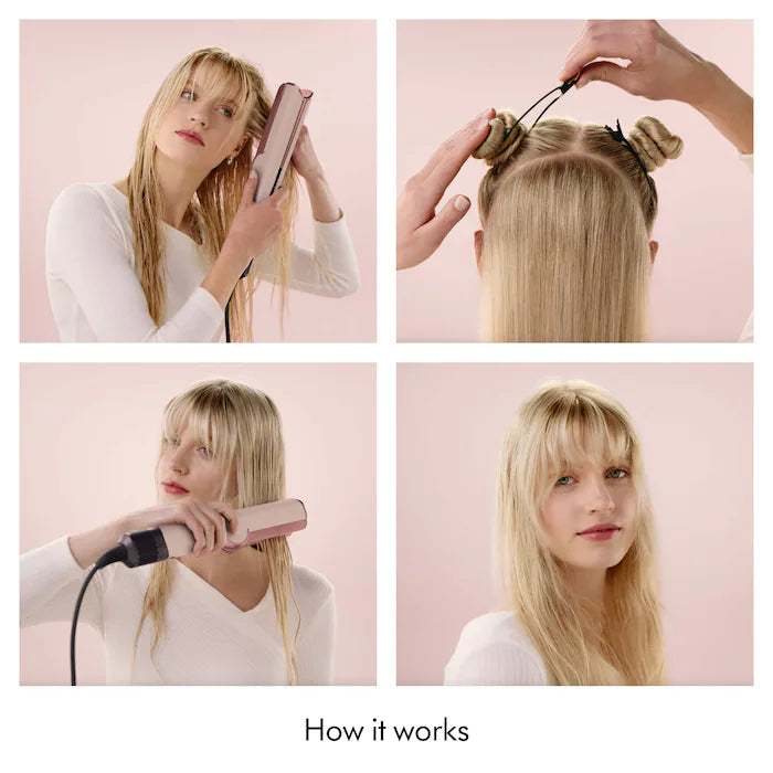 Limited Edition Airstrait™ Wet-to-Dry Straightener in Plum and Copper