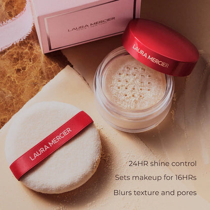 The Finishing Touch Translucent Loose Setting Powder & Velour Puff Gift Set