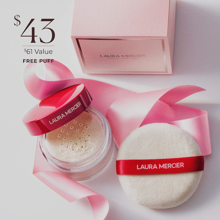 The Finishing Touch Translucent Loose Setting Powder & Velour Puff Gift Set