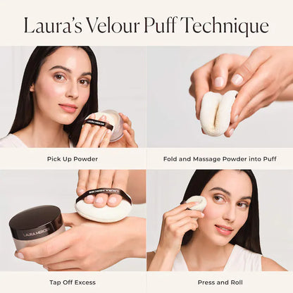 The Finishing Touch Translucent Loose Setting Powder & Velour Puff Gift Set