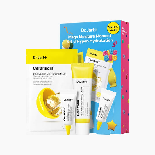 Mega Moisture Moment Kit: Ceramidin Skin Barrier Holiday Gift Set