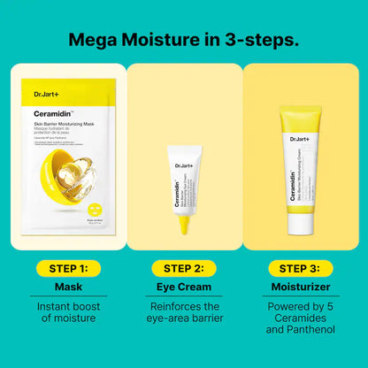 Mega Moisture Moment Kit: Ceramidin Skin Barrier Holiday Gift Set