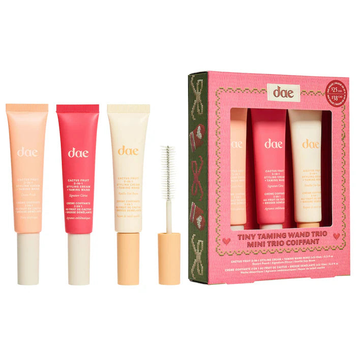Mini Cactus Fruit 3-in-1 Styling Cream Taming Wand Trio Set