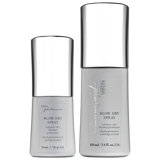 Blow-Dry Spray Gift Set for Frizz Control & Heat Protection