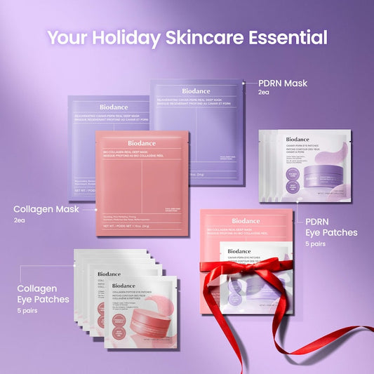 Collagen & PDRN Hydrogel Bounce Set - Glass Skin Duo