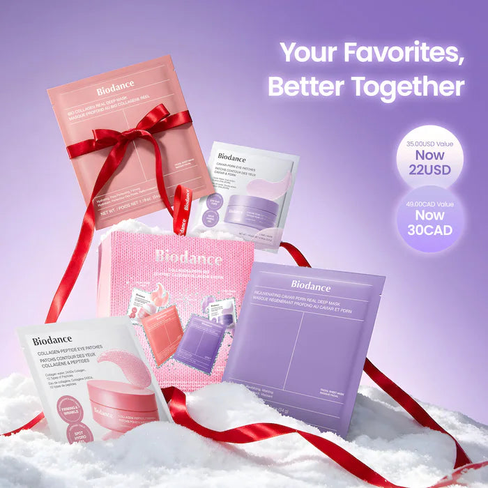 Collagen & PDRN Hydrogel Bounce Set - Glass Skin Duo