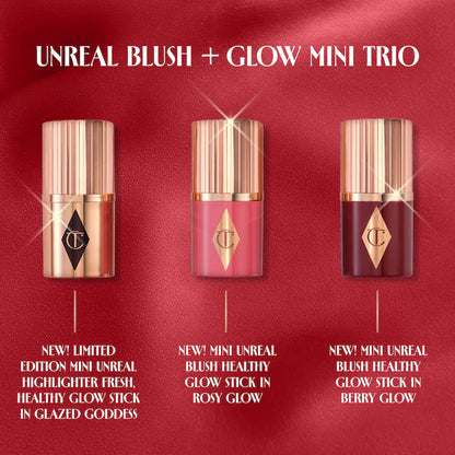Mini Unreal Blush + Glow Trio