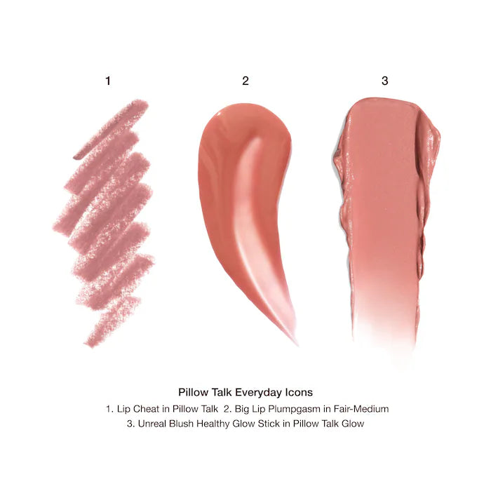 Pillow Talk Everyday Icons Lip & Cheek Makeup Gift Set