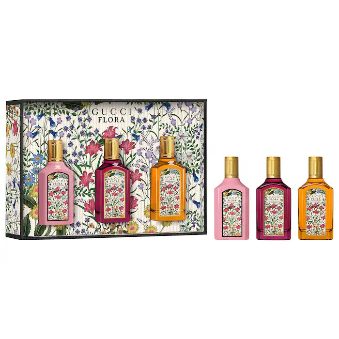 Flora Mini Perfume Sampler Gift Set