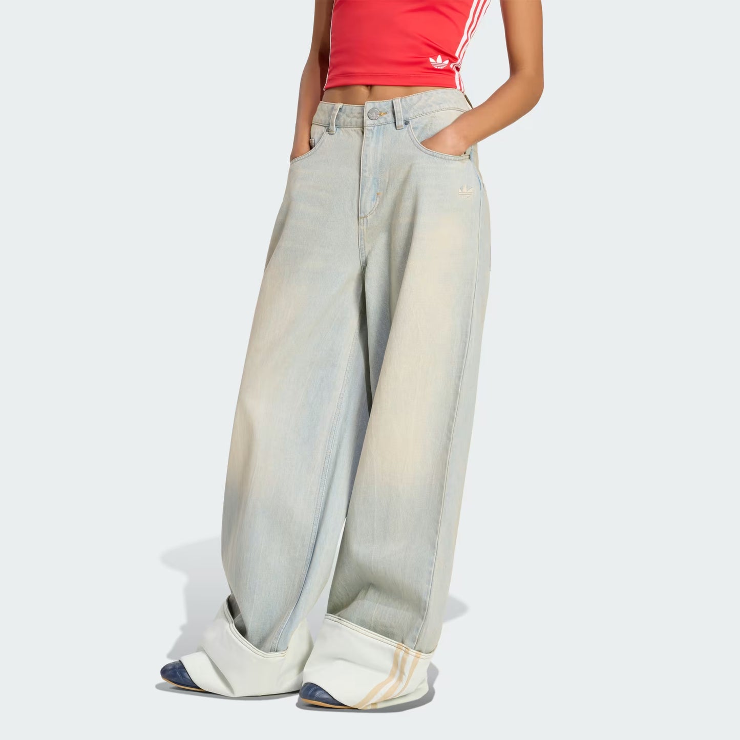 VINTAGE WIDE LEG JEANS